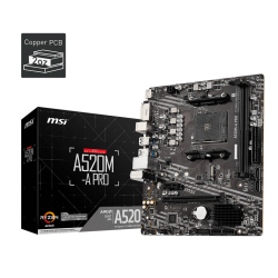 MSI A520M-A PRO AM4 DDR4 