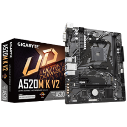 GIGABYTE A520M-K-V2 AM4 DDR4 