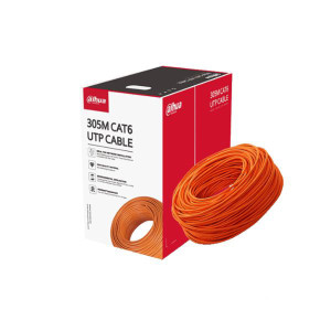 DAHUA PFM920I-6UN-C UTP CAT6 UZUN MESAFELİ İLETİM KABLOSU 305M KABLO TURUNCU DAHUA PFM920I-6UN-C UTP CAT6 UZUN MESAFELİ İLETİM KABLOSU 305M KABLO TURUNCU