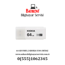 64 GB USB3.2 KIOXIA U301 BEYAZ