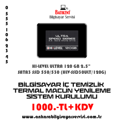 HI-LEVEL ULTRA 120 GB 2.5″ SATA3 SSD 550/530