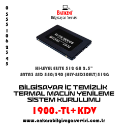 HI-LEVEL ELITE 512 GB 2.5″ SATA3 SSD 550/540
